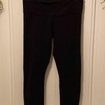 Lululemon Black Cropped pants Size 6 Photo 0
