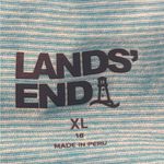 Lands' End Land’s End Striped Knotted Keyhole Back Top Photo 5