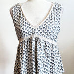 Lucky Brand  Babydoll Peasant Top Cottagecore Romantic Hippie Boho Small Photo 0