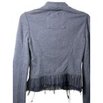 Abercrombie & Fitch VTG Y2k  Small Ruffle Hem Button Front Jacket Bella Swan Core Photo 5