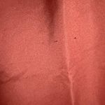 We Wore What  Maroon Brown Strapless Ostrich Feather Trim Satin Mini Dress Size 0 Photo 8