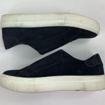 J/Slides Alara Sz 7.5 Shoes Fashion Sneaker Slip On Women’s Black Suede Leather Photo 6