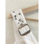 Show Me Your Mumu Shania Bridal Top in Rhinestone White Denim S Photo 6