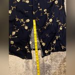 Radcliffe Floral Navy Blue Skirt Size 18 Photo 6