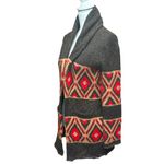 Press Southwestern Wool Blend Shawl Cardigan Sweater Size S Photo 1