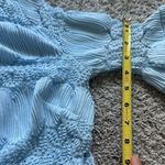 New York & Company Light Blue Long Sleeve Dress Photo 11