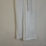 Wilfred White Pinstripe Romper sz 4 Open Back Romper Photo 7