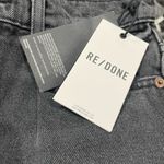 RE/DONE NWT 70’s Straight Worn Black with Rip Sz 25 Photo 2