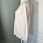 Jeanne pierre  Cream Cotton Knit Sweater Size Large Photo 1