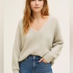 Free People   V Neck Sweater XS 100% Cashmere Photo 2