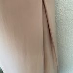 WAYF Twin Flame Nude Cold Shoulder High Neck Midi Dress Large NEW Photo 7
