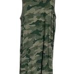 Old Navy  Green Camo Swing T Shirt Dress Small Photo 0