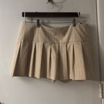 ZARA  Pinstripe Micro Mini Skirt Suit Set  NEW L/XL Corporate Siren Coquette Girl Photo 8