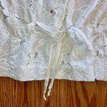 CAbi  #5162 Spring Portrait White Floral Lace Shirt Jacket Womens Medium Photo 10