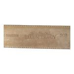 Linda Allard Ellen Tracy Genuine Snakeskin Belt Purple Textured Leather Medium Photo 6