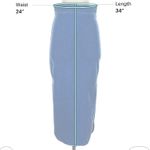 Frank & Eileen  Unforgettable Skirt in Medium dark nwot 2 denim $225 fall casual Photo 4