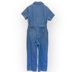 Velvet Heart  denim jumpsuit, 100% Cotton, short sleeve size L Photo 3