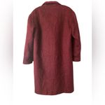 Vintage loring mohair coat pink fuchsia Size 14P Photo 2