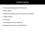 Schutz  Calita Flat in Black Photo 1