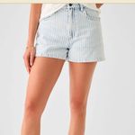 Faherty  Striped Jean Shorts Photo 3