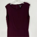 Eileen Fisher  Casis Jumpsuit Lightweight Viscose Jersey Burgundy Wine Photo 2
