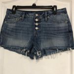 Lucky Brand Brand New Women's Lucky Brand The Cut Off Denim Shorts Size 4/27 Blue Photo 4