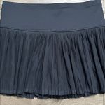 IBKUL 13” Black Pleated Tennis Skirt Side Pockets Size Medium Photo 1