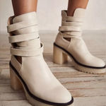 Free People Jesse Boots from  Size 39 or 8.5 us winter fall cutout unique Photo 0