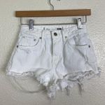 Lovers + Friends white denim shorts Photo 0