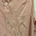 J.Jill Classic Slouchy Relaxed Button Down Shirt | Pale Pink | Large Photo 3