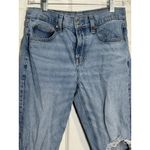 American Eagle  Women's 90’s Skinny, Distressed, Light Wash Jeans, 4 Short Photo 1