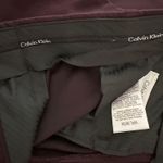 Calvin Klein New Classic Woman’s Burgundy Dress Pants, Sz 4. Photo 5