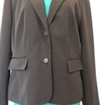 Isaac Mizrahi  skirt suit, ebony, suit size large/14 Photo 2