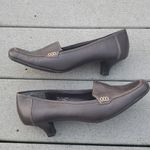  High Power Leather Kitten Heels Brown Aerosoles 2in Heels Photo 7