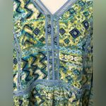 Avenue Boho Bell sleeve‎ Blue Size 26 Photo 1