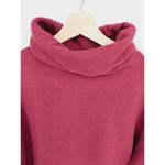 Athleta  24/7 Funnel Neck red Sweatshirt size small Photo 5