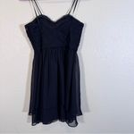 Hailey Logan  Black Strapless Y2K Flutter Mini Dress Womens 6 Prom Whimsigoth Photo 6