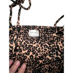 Wilfred Aritzia Womens Leopard Strappy Crop Top Photo 1