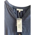 Baltic Born  Camille Maxi Dress Women's 1XL Tiered Tie Back Short Sleeve Navy‎ Photo 6