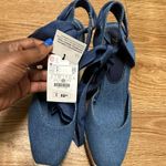 ZARA denim espadrilles Photo 6