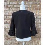 Anne Klein NWT Black Bell Sleeve Blazer Photo 3