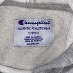 Champion Cropped Gray Hoodie Photo 1