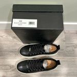 NIB J/SLIDES NYC West Black Leather Sneaker Shoes White Platform Soles Size 9M Photo 8