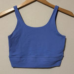 Nike  Light Blue Dri-FIT Yoga Top Photo 0