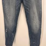 Vervet Flying Monkey Bieber Tear Drop Distressed Boyfriend Jeans Size 27 Photo 1