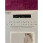 SWEDISH STOCKINGS Lia SUSTAINABLE BRAND Pantyhose Nearly Black 100 Den Size XL Photo 2