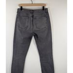 AGOLDE  Womens Jeans Gray Denim Nico High Rise Slim Button Fly Dark Wash Size 28 Photo 9