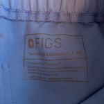FIGS  Women XS Blue High Waisted Zamora Jogger Scrub Pants Pockets Drawstring Photo 6