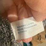 Marine layer Catalina Cardigan Sweater in Anthracite Marl Open Front Medium Photo 4