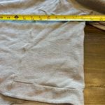 Les Lunes Gray Mock Neck Sweater Top Lightweight Organic Cotton Boxy Short Crop Size M Photo 5